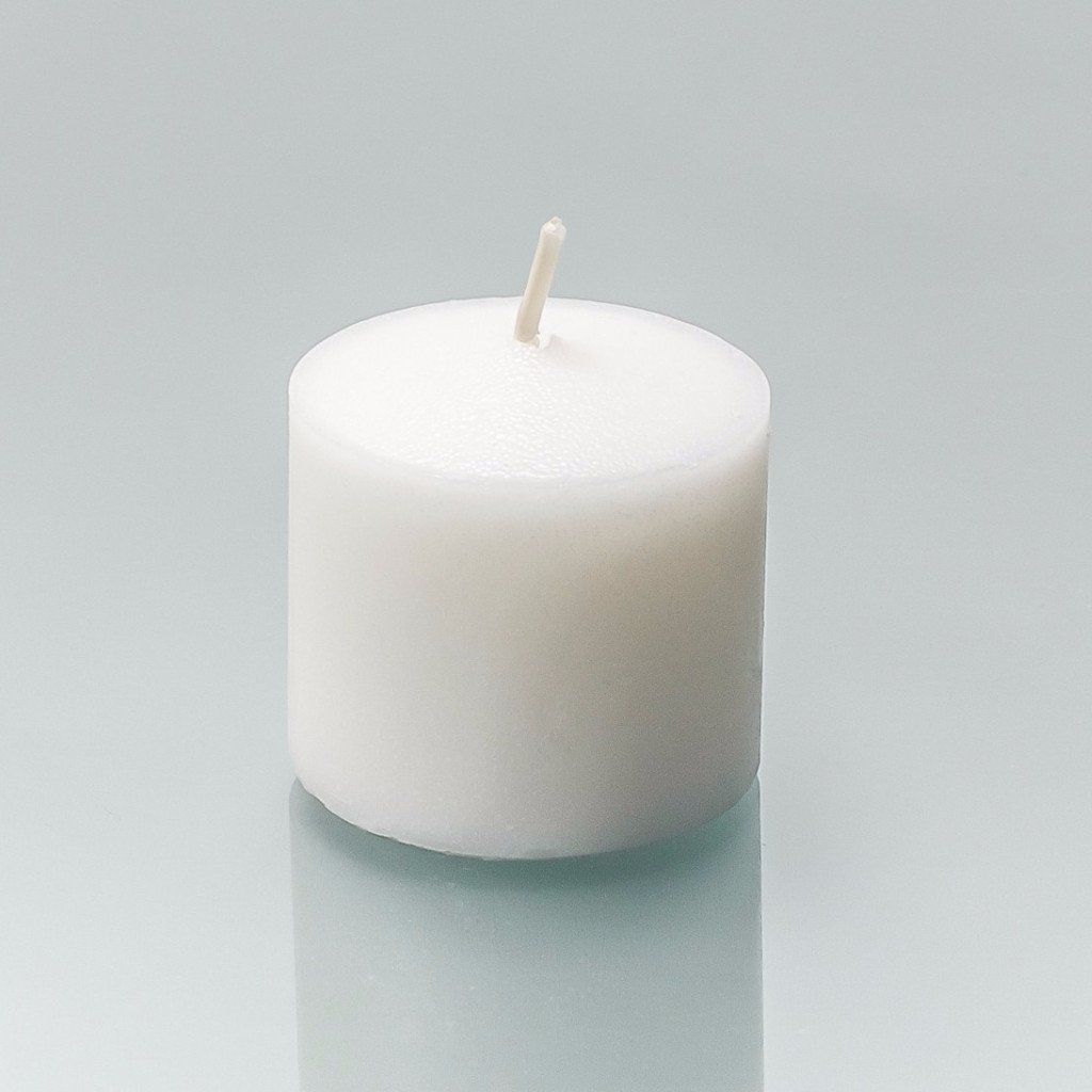 Single Piece Votive White Candles