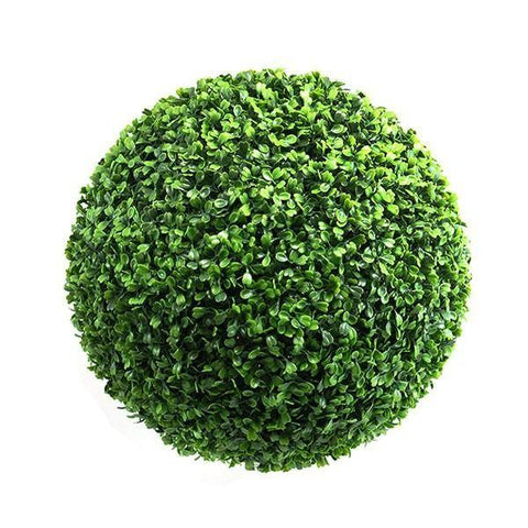 12" Topiary Boxwood Ball Greenery - Viva La Rosa