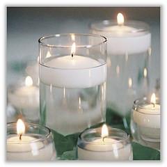 Long Lasting Big Floating Candles Wedding Decor (3/pack) - Richview Glass Wedding Supplies