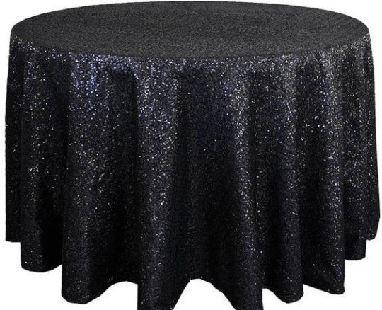 Sequin Table Cloth Square 90"x156 (blush)-seq1