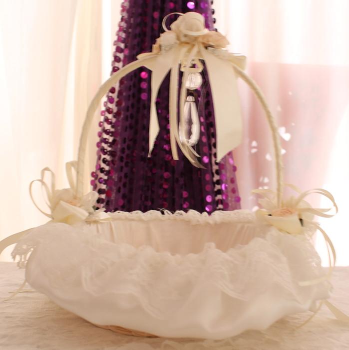 Flower Girl Basket for Rose Petals - Viva La Rosa