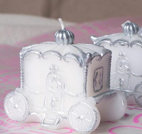 Horse Carriage Cinderella Candles Favour Wedding Decor Birthday Babyshower - Richview Glass Wedding Supplies