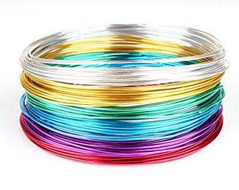 Aluminum Wire for Jewelry, Crafting (pink)- EFAC6A56 - Viva La Rosa