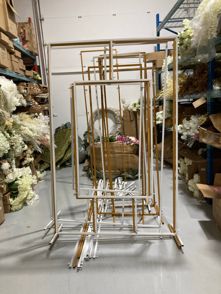 Gold Door Backdrop Stand Rectangular 8.4 feet