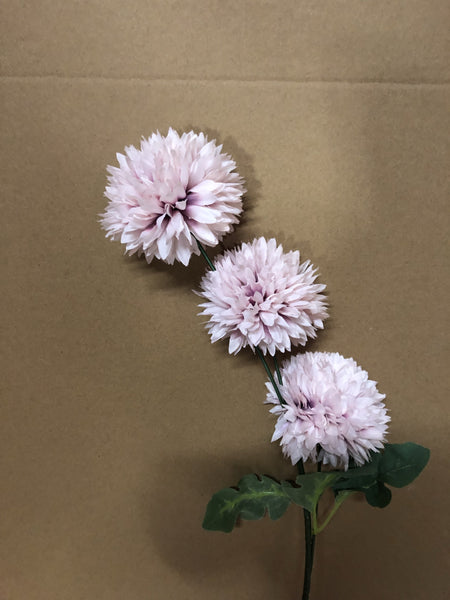 New lilac Pom Artificial Filler Flower