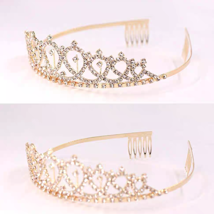 Hair band Tiara Head piece bling head band