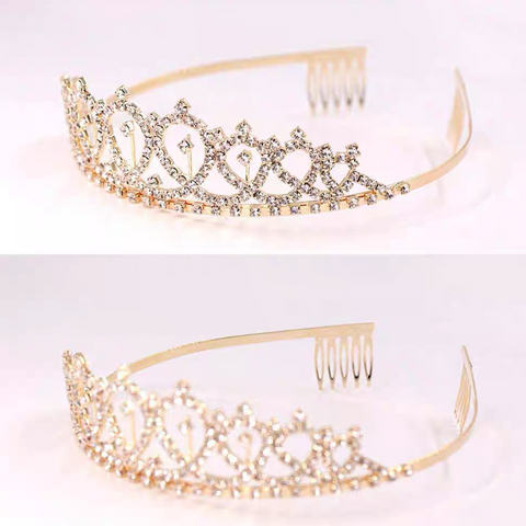 Hair band Tiara Head piece bling head band