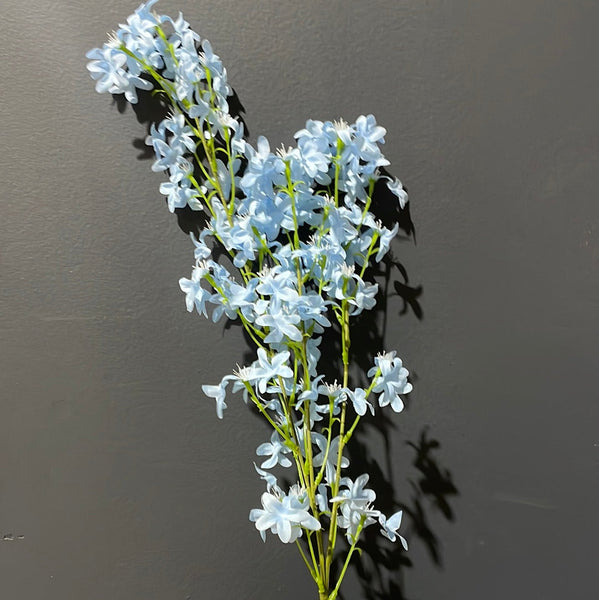 Light blue clove Artificial flower wedding filler flower