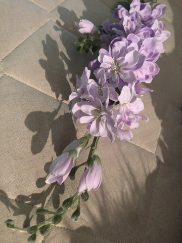 Lilac Artificial Silk flower Delphinium