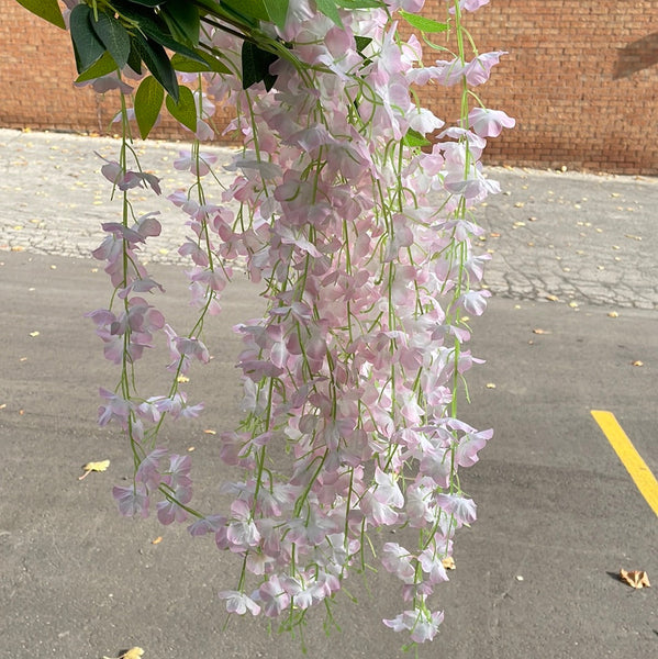 Hanging wisteria Light pink