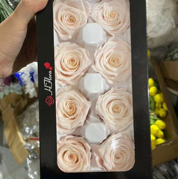Preserved Rose Light Pink(box of 8)