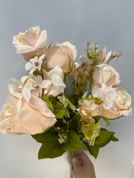 Blush Pink ROSE BUNCH With fillers pinky