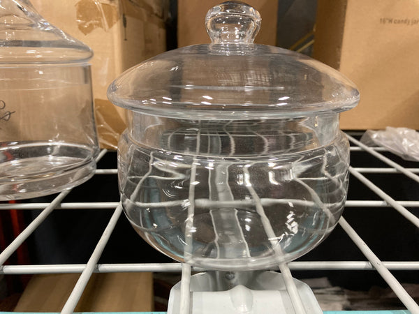 Apothecary candy Jar 7” tall MV298 Glass Vase