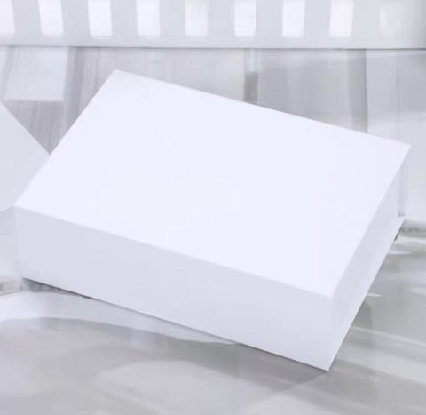 White foldable Cardboard box