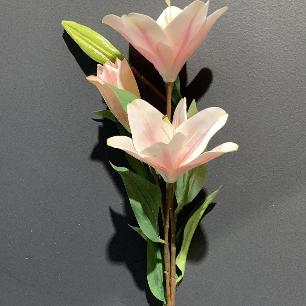 New Light Pink Stargazer Lily Artificial flowers