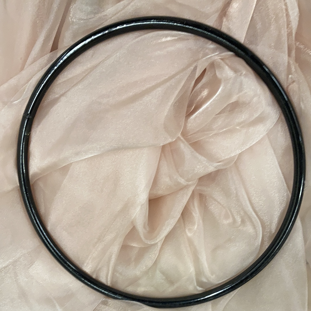 Metal Black 16” Diameter Hoop
