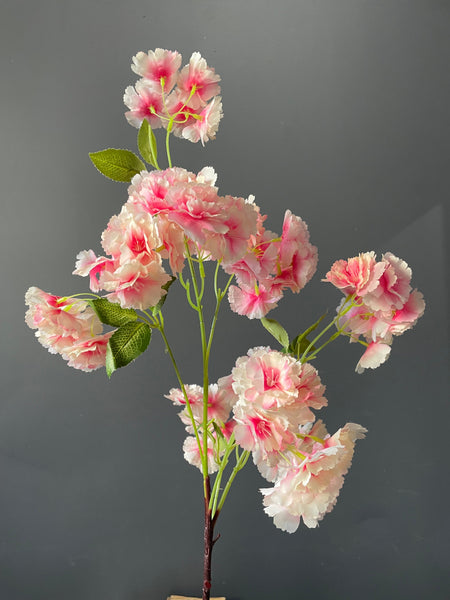 New Cherry Blossom pink center silk flower