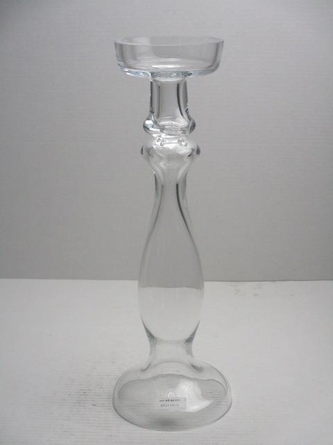 New Glass CANDLEHOLDER GLASS VASE 16"x4"D