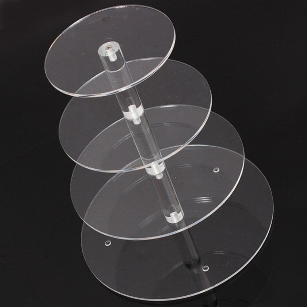 Acrylic 3 tire Cake Stand for Cupcake, Muffin & Dessert - Bakers Wholesale