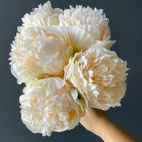 Peony Bouquet Handtied (blush)