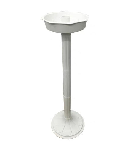 Plastic Flower Stand White