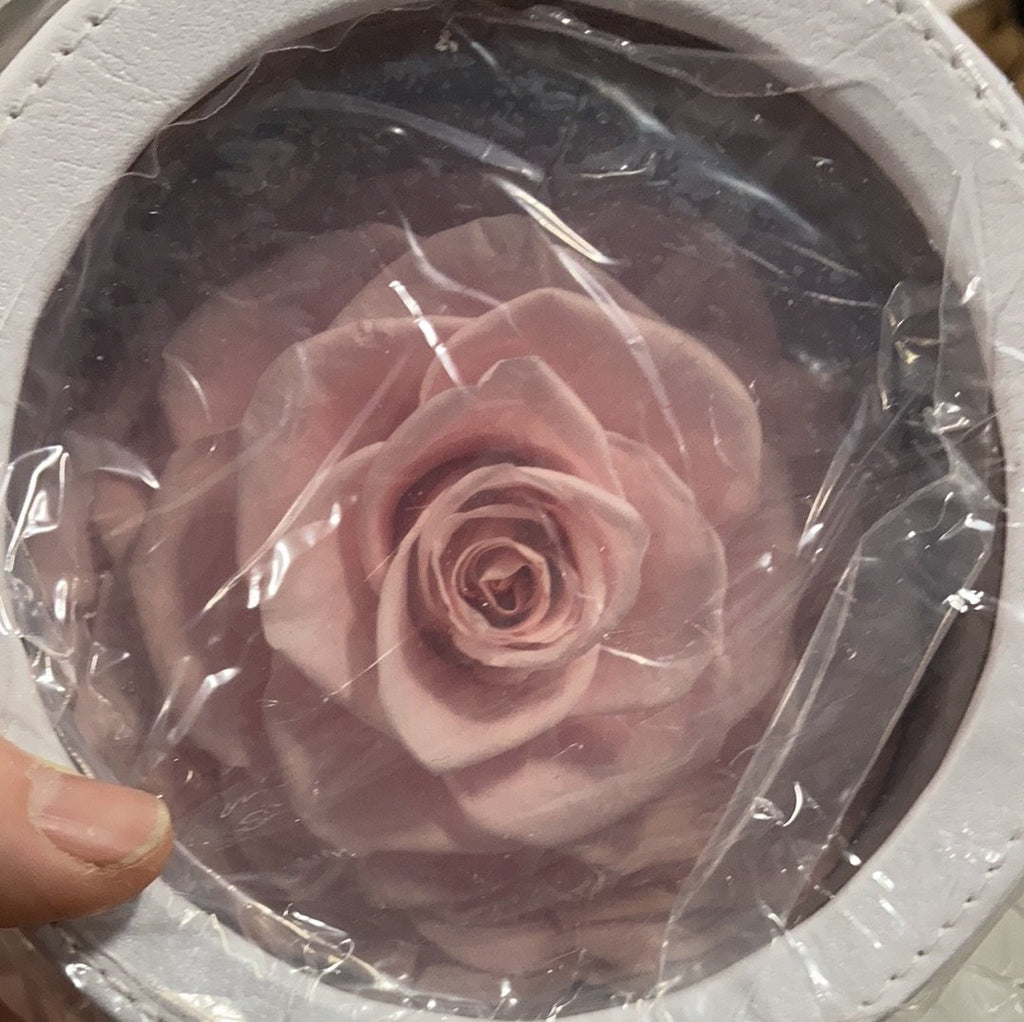 Preserved Jumbo Rose Gift Box Cherry pink