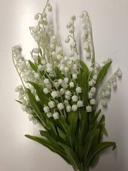 7xlily of the valley white wedding greenery filler for corsage - Viva La Rosa