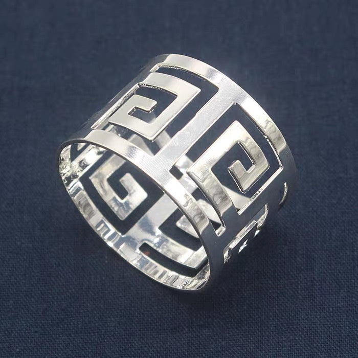 Napkin Ring decoration silver
