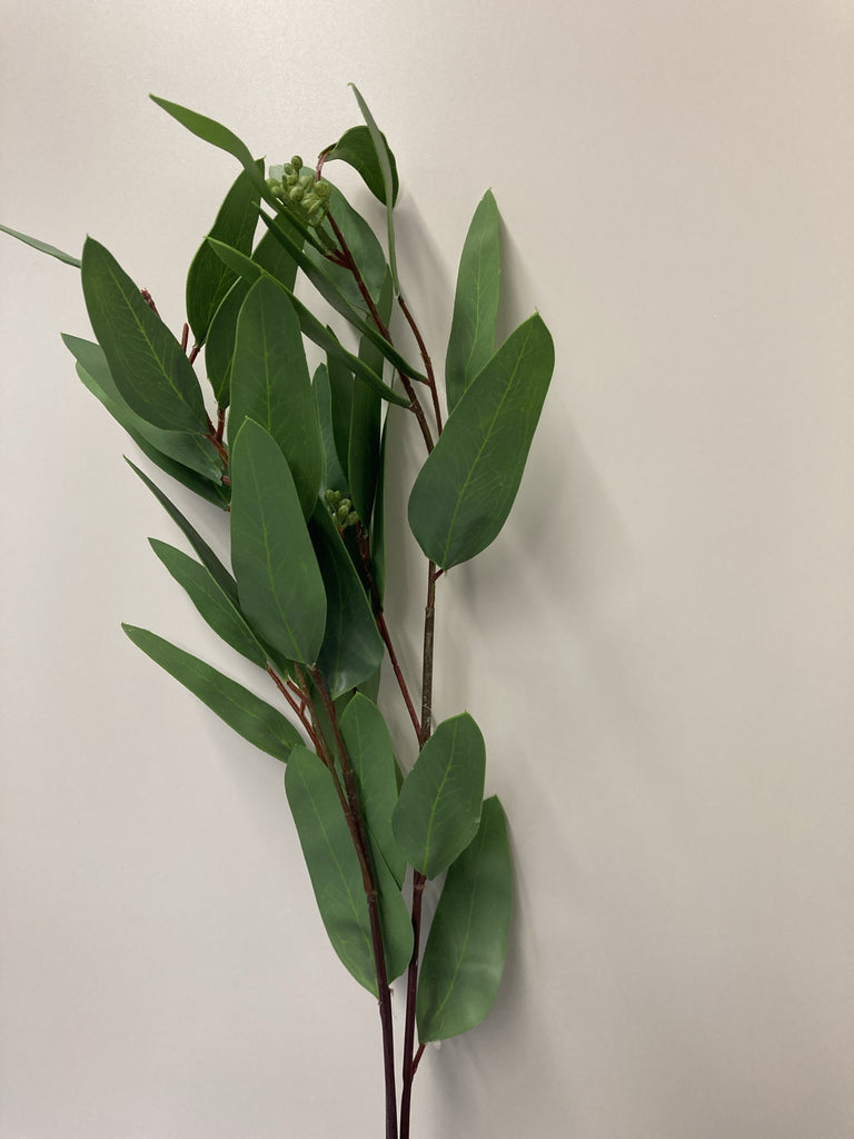 Long stem greenery Myrtle leaves real touch spray