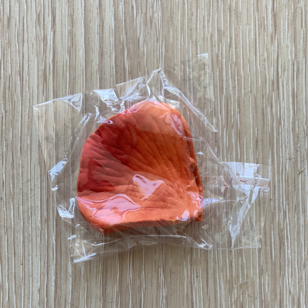 Orange Silk Rose Petal