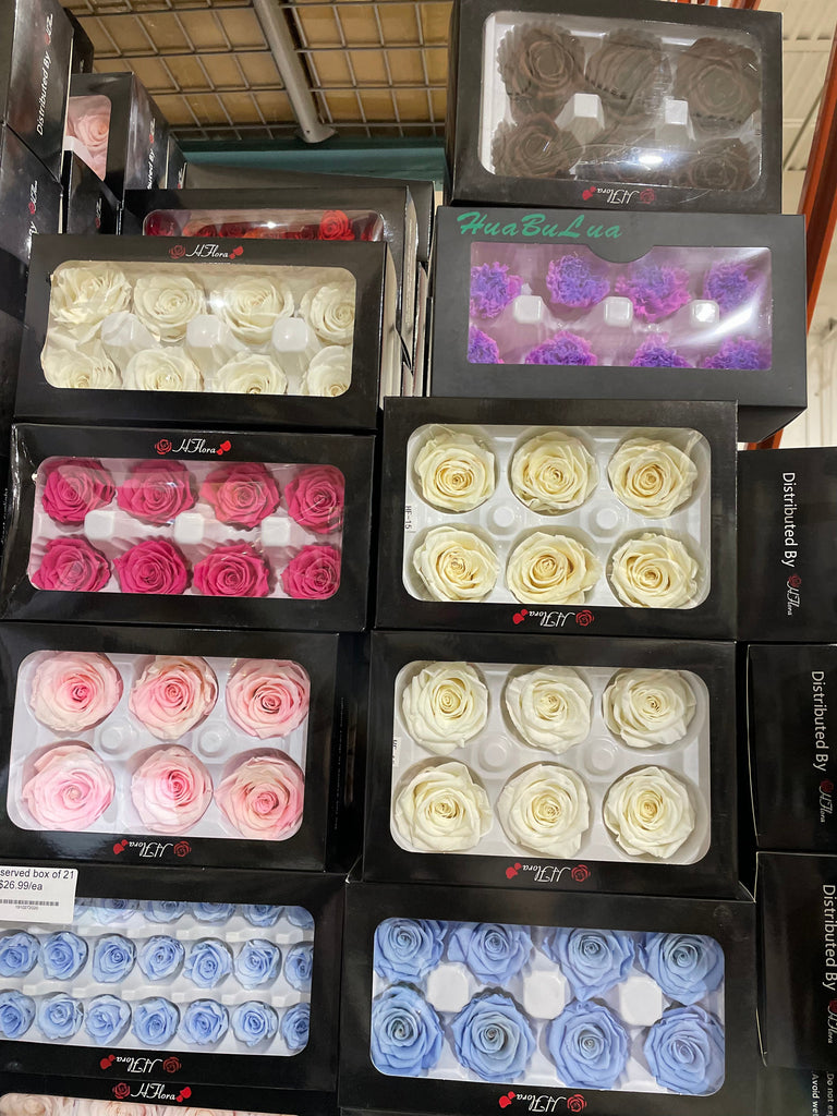 Preserved Rose Cream (box of 8)