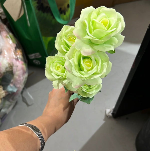 New Green Princess Rose Spray