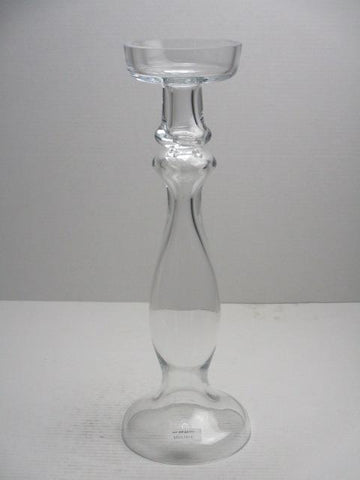 New Glass CANDLEHOLDER GLASS VASE 12.5"x4"D