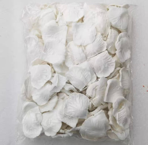 White Large pack 5000 petals White Silk Rose Petal