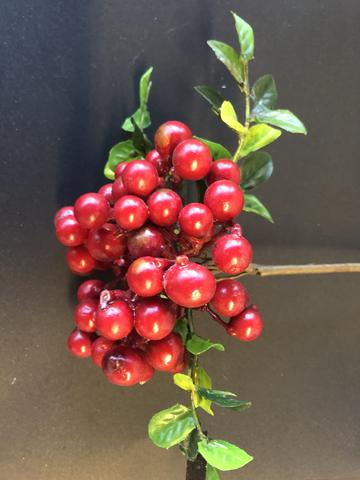 New red BERRY pick ARTIFICIAL FLOWER