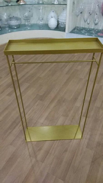 Long gold Stand Metal new 6”x20”x32”H