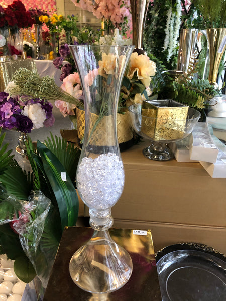 20.5“ Tall Reversible Vase wedding centrepiece -#1199/MV1449 - Viva La Rosa