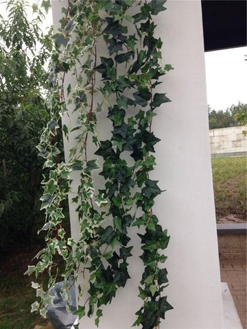 Green Artificial Flower Ivy leaf Garland wedding greenery 1.8m - Richview Glass Wedding Supplies