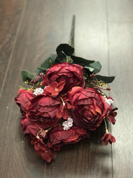 Yummy Close Head Roses Artificial Flower (torquise)- YUM4
