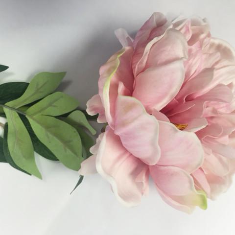 Real Touch Peonies Single Stem Artificial Flower SB020 (pink) -REA1-12
