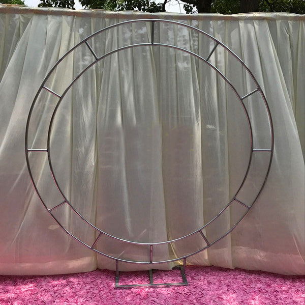 Round Circle Metal Backdrop Stand 2m/6.5feet diameter