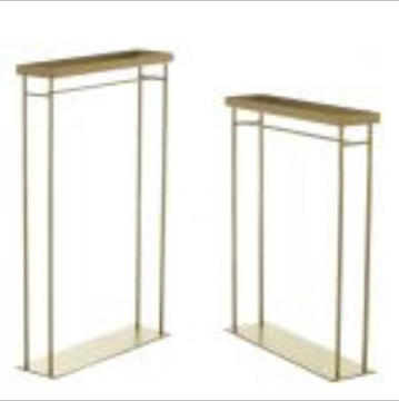 Long gold Stand Metal new 6”x20”x32”H